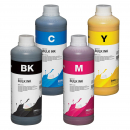 4x 1 Liter Inktec Nachfülltinte BK,C,M,Y PGI-1500, PGI-2500